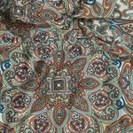 Antonio Melani Multicolor Medallion Print Swim Top Medium Photo 1