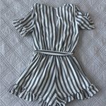 One Clothing Striped Romper Photo 7