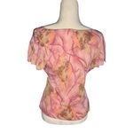 MKM Designs Y2K Pink Wrap-Style Blouse Photo 2