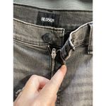 Hudson Kass Jeans Women's 32 Gray Denim High Rise Straight Ankle Distressed B48 Photo 1