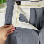 Vintage Highwaisted Pleated Light Gray Trousers Size 32 Photo 5