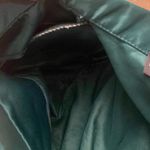 Pretty Little Thing pine green satin twist front cut out blazer style dress sz 8 Photo 10