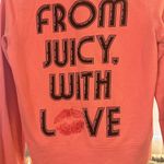 Juicy Couture  Zip Up cotton cozy graphic on back y2k Photo 1