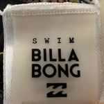 Billabong  Women’s Black Floral Plunge Bikini Top - Size Small - EUC Photo 3