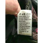 Lucca Couture Lucca Black Embroidered Long sleeve top‎ Sz S Photo 8