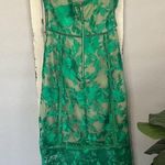 Lulus Lulu Deeply Cherish Green Lace Dress sz XS Photo 4