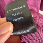 Lulus Purple Waffle Knit Sweater Dress Womens S Mini Skater Fall Cozy Casual Photo 4