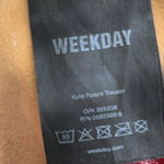 The Kylie Red Patent leather Trousers size small EDGY FEMININE Photo 8