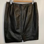 Willi Smith Vintage, 100% Leather,  Collection Pencil Skirt, Size 12 Photo 3