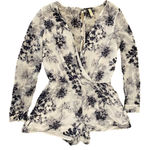 Free People FREE‎ PEOPLE FLORAL ROMPER XS- TP Photo 0