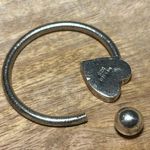 Sterling Silver Vintage Mexico 925  Heart Keyring Photo 8