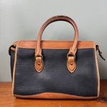 Dooney & Bourke Vintage 80s  All Weather Leather Boston Satchel Bag Made in USA Photo 2