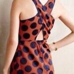 Maeve 4 x $25 Sale Anthropologie  polka dot criss cross back dress size 4 Photo 1