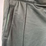 American Eagle  Track Sweatpants Low Rise Zip Green Gold Size 6 Y2k Indie Sleaze Photo 5