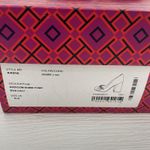 Tory Burch NIB Ivory Addison Pump Box Calf Heels Women's Sz 5.5 Shoes NEW 44916 Photo 9