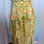 ASTR Revolve the label MidSummer Dress chiffon fabric with tiered hem size M NWT Photo 4