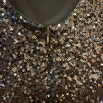 Ralph Lauren Black Sequin Cowl Neck Cocktail Dress Photo 4