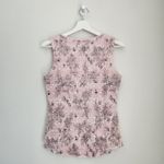 Dress Barn Vintage Y2K Pink Black Floral Corset Tank Top M Photo 7