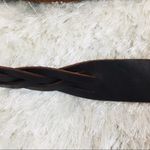 Gap Vintage Leather Braided S/M Brown Belt Photo 3