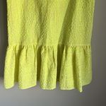 Anthropologie Corey Lynn Calter Yellow Mariah Textured Mini Dress Size Medium Photo 10