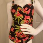 st. john's bay Floral One Piece Swimsuit Size 10. Photo 0
