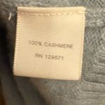 Naked Cashmere Size Large Cashmere Dusty Blue Pullover Crewneck Sweater Photo 9