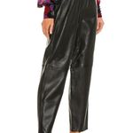 GRLFRND  NWT leather Barrel Leg pants size 26 Photo 2