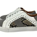 Steve Madden NEW  Annita Court Fashion Sneakers Shoes Leather Animal Print Size 8 Photo 0