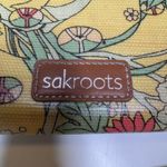 Sakroots Zip Around Wristlet Wallet Boho Floral Coated Canvas Phone Organizer Photo 2
