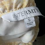 Intermix ‎ MARIBELLE Paisley silk tank yellow floral small Photo 9