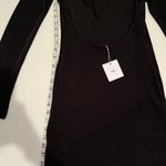 Adika Open Back Black Dress Photo 9