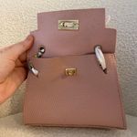 Ballet Pink Mini Leather Bag Photo 2