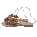 Melissa Harmonic Garden Flowers Flip Flops Sandals Jelly Rubber Pink Size US 8 Photo 7