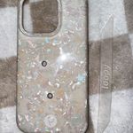 Loopy  iPhone Case 15 Pro - White Marble Photo 0