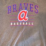 Atlanta Braves T Shirt Gray Photo 1