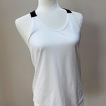 Nike Dri-FIT White Tank with Black Strap Photo 7