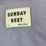 Aritzia Sunday Best Purple Ponte Stretch Straight Bodycon Mini Pencil Skirt Sz M Photo 5