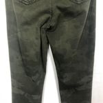 American Eagle  Curvy Super High Rise Next Level Stretch Camo Distressed Jeans Photo 8