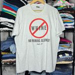 Screen Stars Vintage Made in USA Duck North Carolina Fun Graphic T-Shirt “No Whining Allowed!” size XL Photo 0