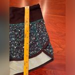 Lululemon Run: Speed Short *4-way Stretch Mountain Peaks Black Forage Teal Sz 4 Photo 7