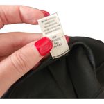 Cuddl Duds Silky Tank Dress Asymmetrical Overlay Womens Small Black Midi NWOT Photo 1