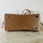 Michael Kors  Voyager Ballet Metallic Pink Leather East West Tote Bag Photo 4