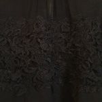 Double Zero  chiffon lace mock neck‎ blouse Photo 2