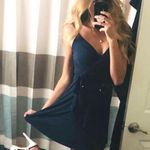 PacSun L.A. Hearts Navy Blue Tie Dress Photo 0