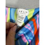 Le lis NEW- NWT Multicolor Wavy Print Bodysuit Size S Photo 4