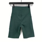 Girlfriend Collective NWT High-Rise Pocket Bike Short Moss Green XS Photo 4