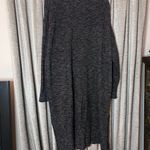 Free People TGIF High Low Marled Grey Cardigan Sweater in Size Medium Photo 11
