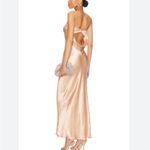 Bec & Bridge  Moondance Strapless Midi Dress Rose Gold Photo 1