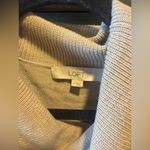 Loft  Tan Cowl Neck Oversized Sweater Size Medium Photo 1