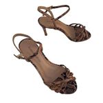 Anthropologie Raphaella Booz Snake Print Embossed Heels Photo 0